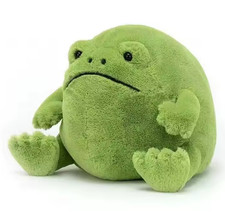 New Ricky Rain Frog Plush  Cute Emotional Support Frog Toy For Stress Relief