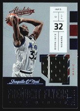 2016-17 Absolute Frequent Flyer Materials GAME WORN 90/149 Shaquille O'Neal TM2