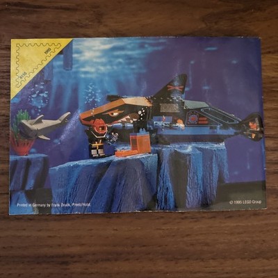 LEGO 6155 Aquazone Deep Sea Predator Box & Instructions Aqua