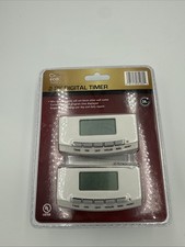 2 Pack Digital Timers Outlets Plug - X
