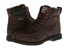 SKECHERS ON SITE-VERTO MEN'S SOFT TOE WORKING BOOTS SIZE 9 BRAND NEW