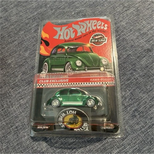 Hot Wheels Red Line Club Kawa-Bug-A Volkswagen 1:64 Diecast Car Green Exclusive