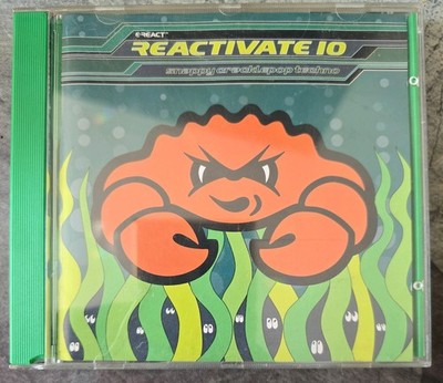 Various - Reactivate 10 - CD 2006 - React Snappy crackle pop techno  - VGC 