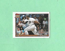 1991 Topps Cracker Jack Series 1 Mini Baseball Cecil Fielder #31 Tigers👍