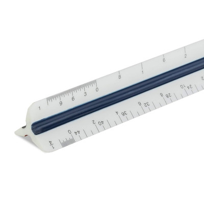 Architectural Scale Ruler, 6'' Scale Ruler for Architectural Designs, Engineer...