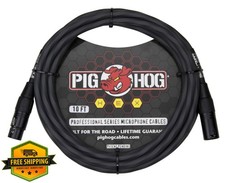 Pig Hog PHMH10GR Hex Series Mic Cable Grey 10ft