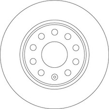2x New Brake Disc for AUDI SEAT SKODA VW:Q2,LEON,ATECA,KAROQ,T-ROC 5Q0615601B