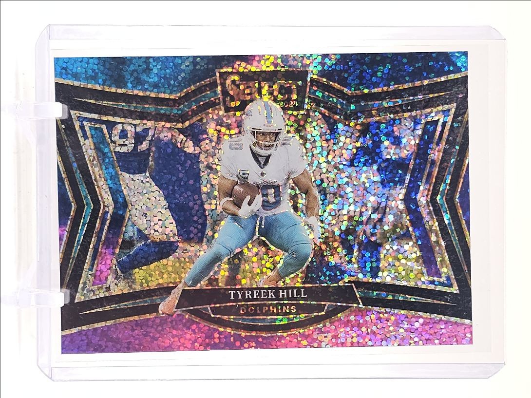 TYREEK HILL 2024 SELECT FIELD LEVEL COSMIC PRIZM SSP DOLPHINS Q1702