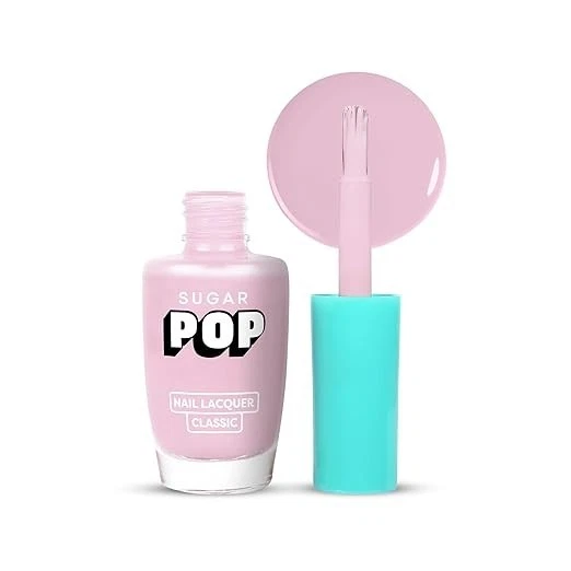 SUGAR POP Nail Lacquer 50 Pearl Pink - 10 ml | High Shine | Long-lasting | Chip