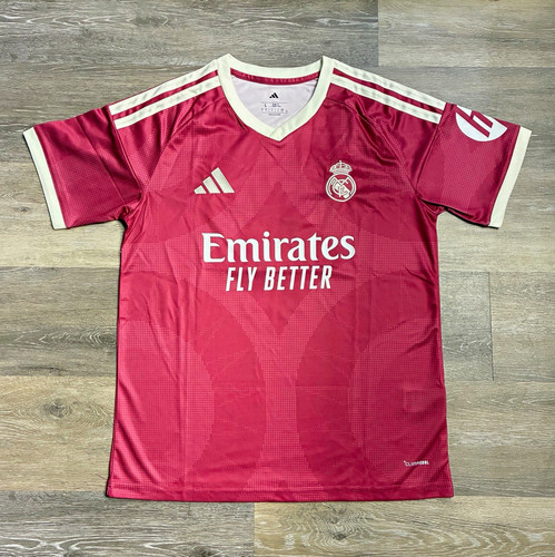 adidas Real Madrid Jude Bellingham #5 Soccer Jersey Men L Red/White