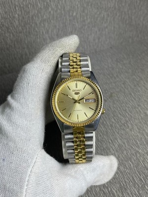 Vintage seiko 5 Snxj92 Automatic Mens Watch 7009-3111 Day-Date | eBay