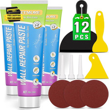Drywall-Repair-Kit, 12 Pack Spackle Wall Repair, Wall Hole Filler, Wall Putty Ho