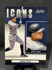 2022 Absolute #I-6 Aaron Judge Icons Retail New York Yankees