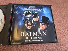 Batman Returns Sega Mega Cd Sega Mega Drive With Manual 
