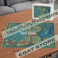 1000 piece jigsaw puzzle Butterfly botanical