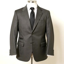 Ermenegildo Zegna Soft Sport Coat Mens 46 L Navy Blue Cashmere Wool Jacket