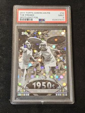 2011 Topps American Pie The Frisbee Wham-O 1950s Spotlight Foil /76 PSA 9