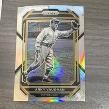 Panini Prizm Arky Vaughan Pittsburgh Pirates Baseball 2023 Parallel #222
