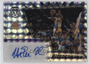 2022-23 Panini Mosaic Pictographs Mosaic Magic Johnson #PM-MAG Auto HOF