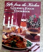 Gifts from the Kitchen Gourmet Touch Cookbook Vintage recipe booklet VGC