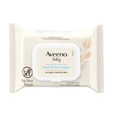Aveeno Baby Hand  Face Cleansing Wipes Oat Extract Fragrance Free 25ct 24 Pk 