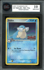 2007 Pokemon EX Power Keepers #37 Sealeo Reverse Holo KSA 10 Gem Mint on eBay