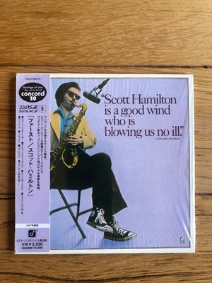 SCOTT HAMILTON - 1977, CONCORD JAPAN MINI LP CD, VICJ-60915, RAR