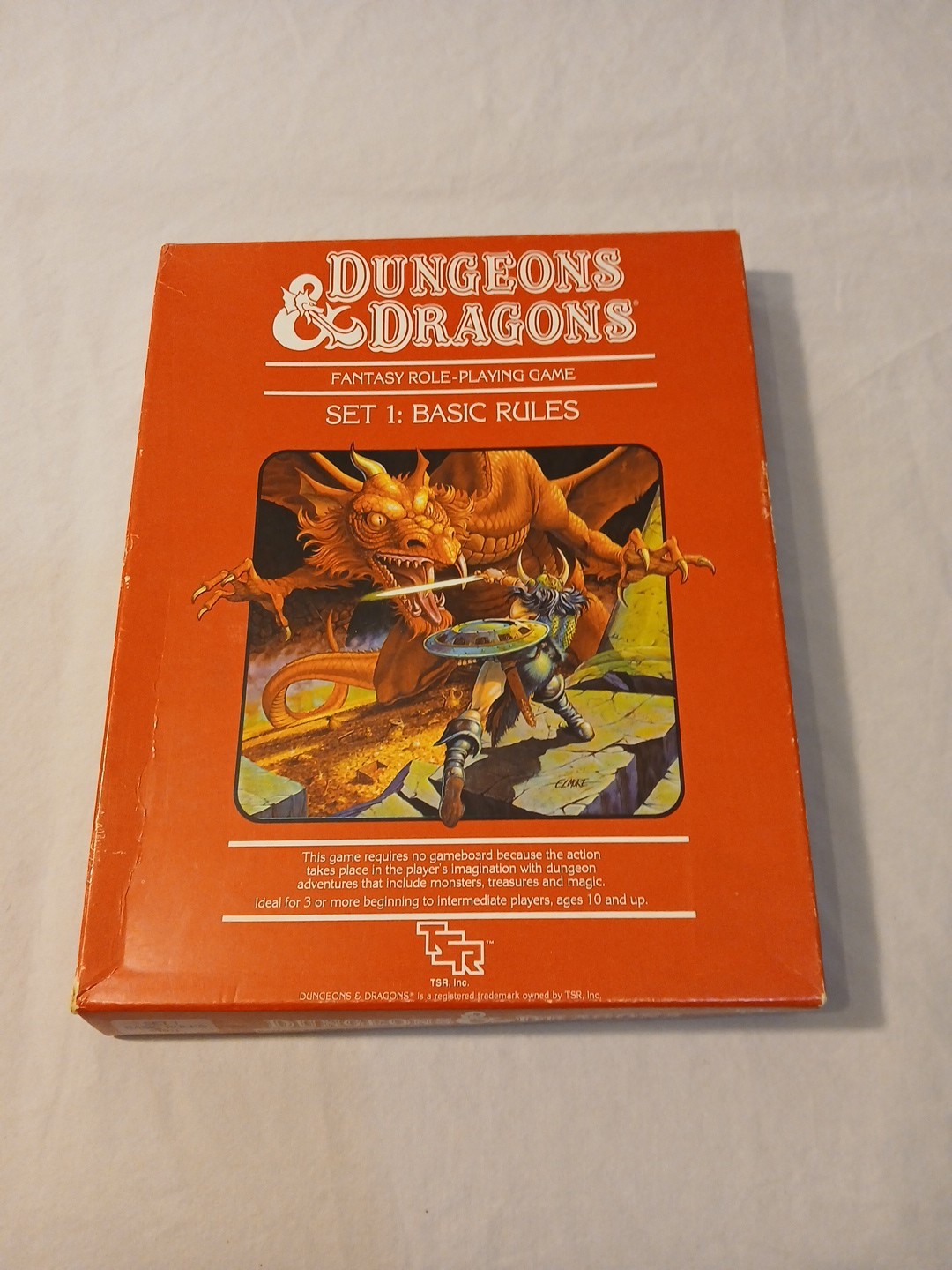 Dungeons & Dragons Basic Rules Boxed Set BECMI Fair Condition 