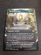The Earth Crystal *Borderless* - FIN-BF - NM - Magic The Gathering - MTG