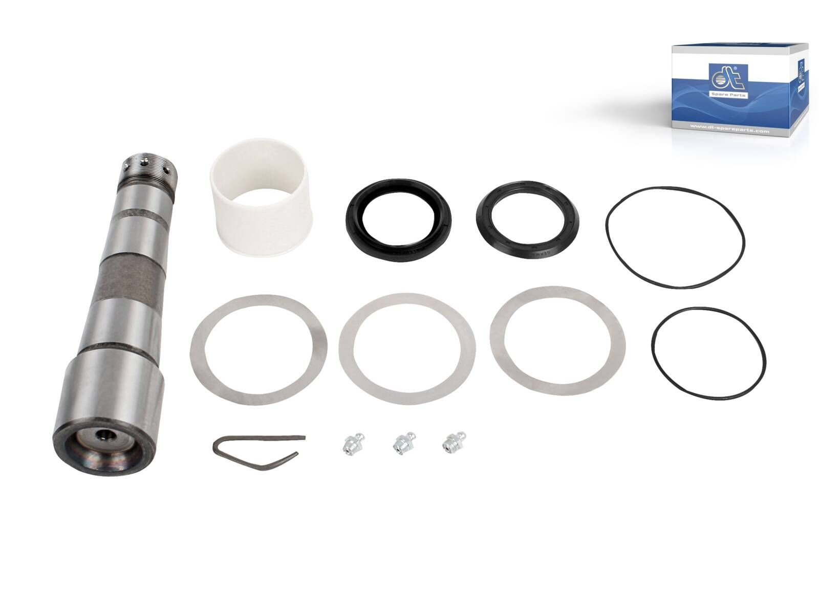 Pivot de fusée de roue 2.95005 DT Spare Parts D1 60mm D2 40mm pour essieu avant rigide