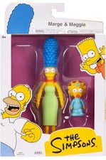 Jakks Pacific The Simpsons Marge & Maggie 5" Action Figures Wave 3 2024