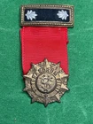 GAR RARE POST SYSTEM OF THE  SONS OF VETERANS DIVISION  OFFICERS  BADGE 1880