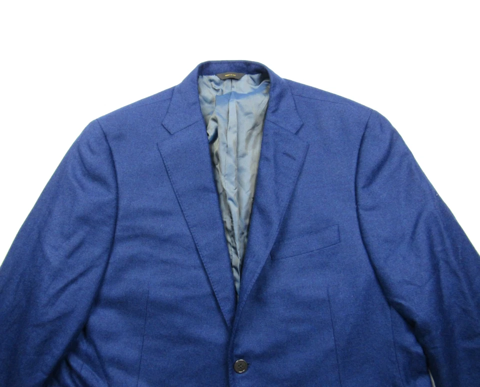 Blazer Hickey Freeman a medida a mano Loro Piana cachemir puro 2 Btn 42 S Foto 2 de 4