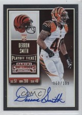 2015 Panini Contenders Rookie Playoff Ticket /199 Derron Smith (Base) Auto 0f8
