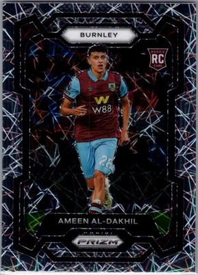 2023-24 Panini Prizm Premier League - Ameen Al-Dakhil #276 Lazer Prizm (RC)