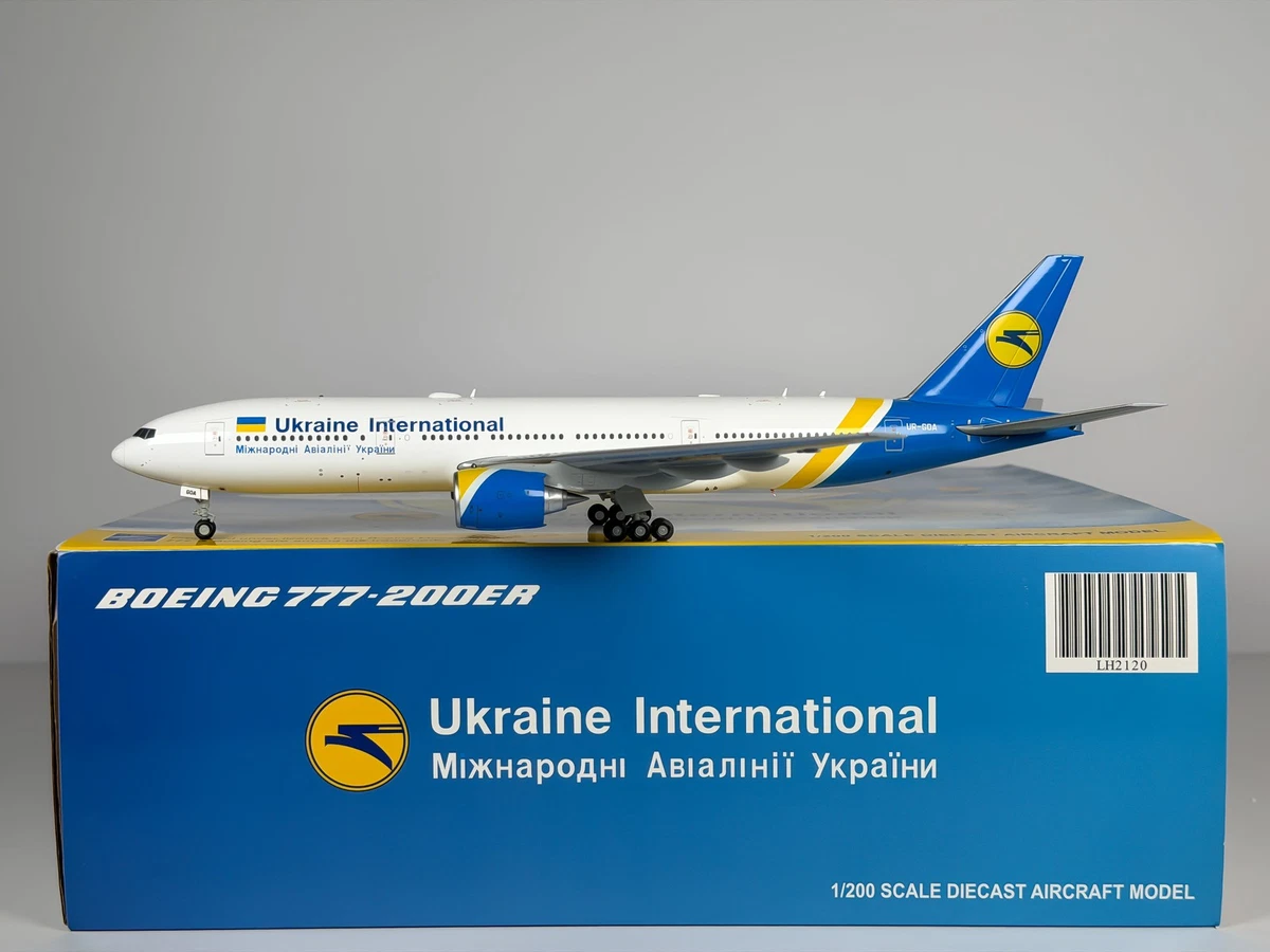 JC Wings 1:200 Scale Diecast Aircraft & Spacecraft Boeing 777