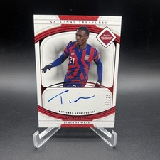 2022 Panini National Treasures FIFA Road to World Cup Soccer Cards Checklist 17