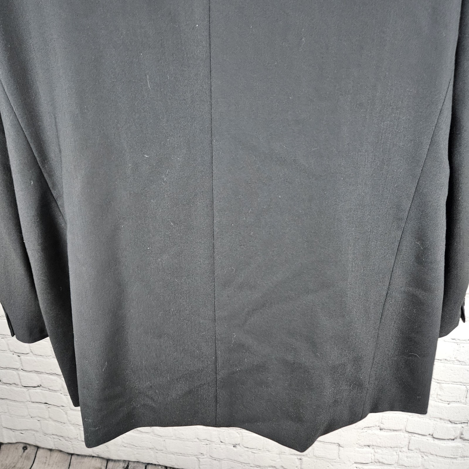 Claiborne Components Black 3 Button Ventless Notc… - image 10