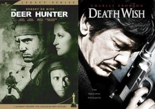 The Deer Hunter (1978) / Death Wish (1974) 2 DVD Set DeNiro Bronson Walken Stree
