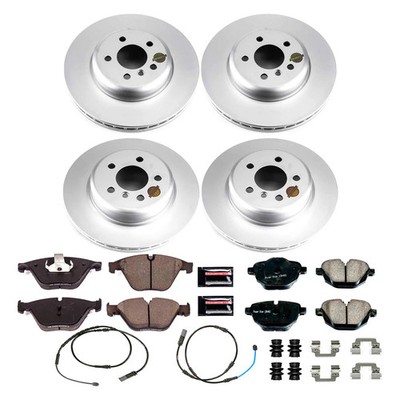 PowerStop CRK6582 Brake Kit For BMW 535i xDrive 2011 Front Rear
