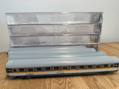 Roco 74092 H0 Reisezugwagen-Set alex Länderbahn 4-tlg. Ep. VI DC