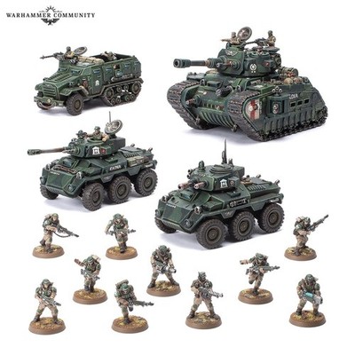 Warhammer 40K Armageddon Bataillon: Astra Militarum *Pro Painted Commission*