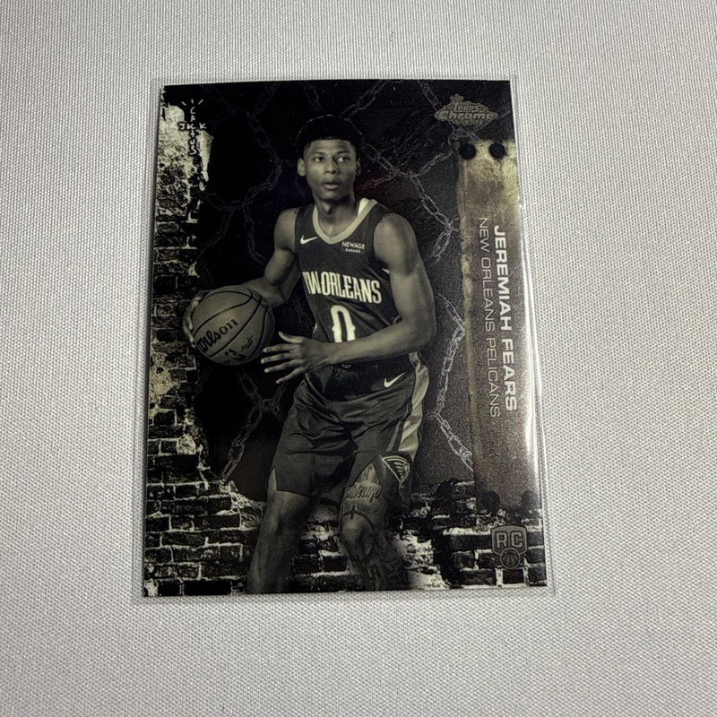 2025-26 Topps Chrome x Cactus Jack Basketball #67  JEREMIAH FEARS [RC]