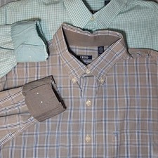 IZOD Men's LOT OF 2... Size XLT Long Sleeve Premium Essentials Dress Shirts