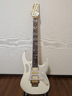 Ibanez JEM7V WH 2007年製 バズフェイトン搭載 2007 Ibanez JEM7V WH Steve Vai - Buzz Feiten BFTS - Carbon Arm