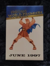 Vintage Disney's Hercules Movie Premier 1997 Commemorative Pin
