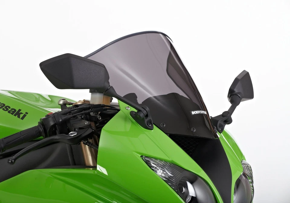BODYSTYLE Pare-brise Racing Pour KAWASAKI ZX-6R 636 2013-2016 Noir Tonné - Photo 1/1