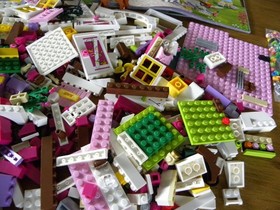 LEGO Friends 41039 Sunshine Ranch Set with Instruction Manuals Missing 3pc Used