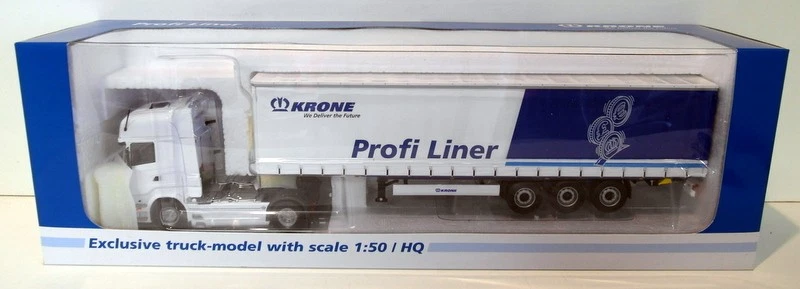 Universal Hobbies 1/50 Scale Diecast UH5709 Scania Truck Krone Profi Liner 2012 - Photo 4/4