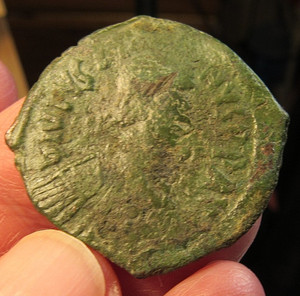 ANCIENT BRONZE BYZANTINE EMPIRE COIN 400AD 17.35GRAMS